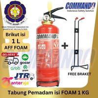 Gambar APAR FOAM 1 KG COMMANDO / AFF FOAM 1 L / Komplit Set + Free Braket dari SPARQ MEDICAL AND SAFETY undefined 1 Tokopedia
