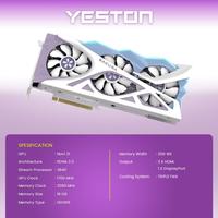 Gambar YESTON RX 6800 XT SAKURA EDITION 16GB DDR6 256BIT RADEON VGA CARD dari SSK COMPUTER undefined 3 Tokopedia