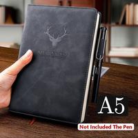 Gambar Buku Catatan Harian Planner Agenda Kerja Notebook Binder Kuliah A5 - Black dari ARlNSUY undefined 2 Tokopedia