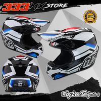 Gambar HELM TLD GP APEX TLD TRAIL HELM FULL FACE CROSS TLD GP APEX ORIGINAL - GREY ORANGE, S dari 333MXSTORE undefined 3 Tokopedia
