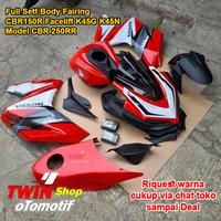 Gambar Full set Body Fairing Model CBR250RR PNP Honda New CBR150R Facelift dari Twin shop otomotif undefined 5 Tokopedia