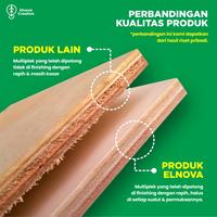 Gambar 200 x 10 cm TEBAL 9 mm PAPAN KAYU MULTIPLEK / MERANTI / TRIPLEK / ALBA dari Elnova Creative undefined 3 Tokopedia