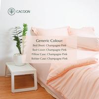 Gambar Cacoon TENCEL Lyocell Bed Cover - AL' - KOhOL - U - LATER - Single, polos dari Cacoon Home undefined 3 Tokopedia
