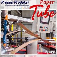 Gambar selongsong tabung kardus cones ø 6.5 -120 cm / paper core tube karton - 10 CM dari Agen Kardusku undefined 4 Tokopedia