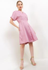 Gambar LLACES Clothing - Dress Wanita - 2-Piece Dress - Pink - S dari LLACES Clothing undefined 5 Tokopedia