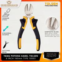 Gambar Tolsen Tang Potong Kupas Kabel Cutting 6 Inch Diagonal Pliers dari Grosir Perkakas 88 undefined 3 Tokopedia