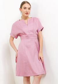 Gambar LLACES Clothing - Dress Wanita - 2-Piece Dress - Pink - S dari LLACES Clothing undefined 1 Tokopedia