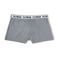Gambar Flyman Celana Dalam Boxer Pria 1 Pc Modal Fabric FM 3056 uk L - Abu-abu dari hokky shops undefined 2 Tokopedia