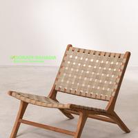 Gambar kursi santai kayu minimalis dari INDOKAFF undefined 1 Tokopedia