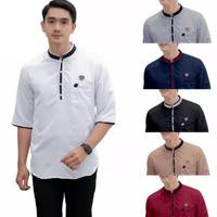 Gambar Baju Koko Dewasa//Bandung//Lengan 3/4 - Putih, XXL dari Febshop27 undefined 4 Tokopedia