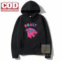 Gambar jaket hoodie dewasa Mr Beast Youtuber/sweater dewasa mr beast youtuber - Navy Blue, S dari iwandewi undefined 1 Tokopedia
