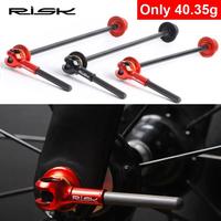 Gambar RISK As QR Titanium Carbon Al lightweight Quick Release Sepeda RB MTB - Hitam dari Kaligung Cycling Store undefined 1 Tokopedia