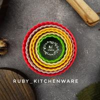 Gambar Chefio Cetakan Cookie Cutter Biscuit Kue Kering Pondant Roti Kering - Round dari Ruby Kitchenware undefined 5 Tokopedia