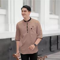 Gambar Baju Koko Dewasa//Bandung//Lengan 3/4 - Putih, XXL dari Febshop27 undefined 3 Tokopedia