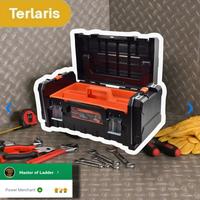 Gambar Tactix ToolBox 20 inch, Kotak Perkakas Plastik Dengan Organizer 2 Sisi dari Master of Ladder undefined 1 Tokopedia