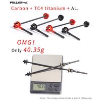 Gambar RISK As QR Titanium Carbon Al lightweight Quick Release Sepeda RB MTB - Hitam dari Kaligung Cycling Store undefined 3 Tokopedia