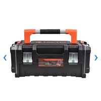 Gambar Tactix ToolBox 20 inch, Kotak Perkakas Plastik Dengan Organizer 2 Sisi dari Master of Ladder undefined 2 Tokopedia