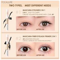 Gambar FOCALLURE FA160 2 In 1 Waterproof Maskara & Eyeliner - Eyelash Primer - #02 MASCARA+EYL dari Debelleza Shop undefined 5 Tokopedia