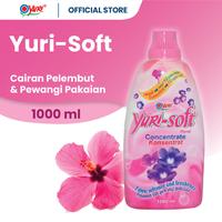 Gambar Yuri-soft Fabric Softener And Freshener Floral 1000 ml - Romantic Blue dari Yuri House Hold undefined 1 Tokopedia