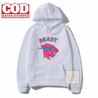Gambar jaket hoodie dewasa Mr Beast Youtuber/sweater dewasa mr beast youtuber - Navy Blue, S dari iwandewi undefined 2 Tokopedia