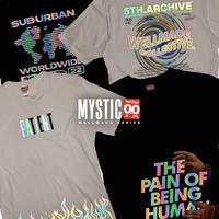 Gambar KAOS BIKINBADJOE WELLMADE 0.0 - REFLECTIVE RAINBOW - Urban White, S dari Bikinbadjoe Official undefined 1 Tokopedia