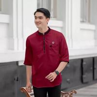 Gambar Baju Koko Dewasa//Bandung//Lengan 3/4 - Putih, XXL dari Febshop27 undefined 1 Tokopedia