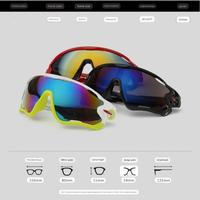 Gambar kacamata sepeda Part 2 model L gowes lipat mtb lari uv - L18 dari To-serbaserbi undefined 2 Tokopedia