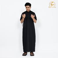 Gambar Jubah Gamis Basic Pria Dewasa The Hamza Baju Gamis Haji Lengan Pendekk - AbuTua, L dari CV HAMZA INSAN MANDIRI undefined 4 Tokopedia