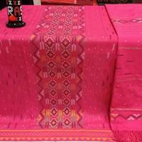 Gambar kain songket tenun sipirok asli cantik - Orange dari Nuansakebaya_Sadumsiantar undefined 2 Tokopedia