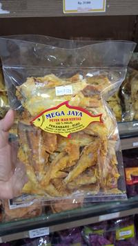 Gambar PEYEK IKAN KERTAS MEGA JAYA KHAS PEKANBARU dari megarasa pekanbaru undefined 1 Tokopedia