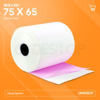 Gambar Kertas Struk Kasir 75x65mm 2 Ply Cetak Nota Printer Dot Matrix - 75 x 60 mm dari Codeshop Surabaya Barat undefined 1 Tokopedia