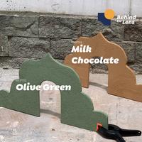 Gambar Sayf Frame - [49x26 cm] - Behind the Lens Properti Foto Ramadhan - Milk Chocolate dari Behind the Lens undefined 2 Tokopedia