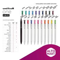 Gambar Uni Ball ONE UMN-S-38 Gel Pen 0.38 mm Uniball Pulpen - RED dari Alto Mart undefined 3 Tokopedia