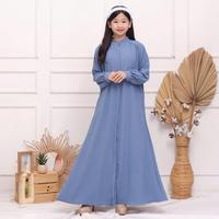 Gambar Gamis Greysia Kids Gamis Anak Tanggung Gamis Anak Perempuan Baju - Black, All Size dari Febshop27 undefined 3 Tokopedia