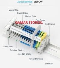 Gambar End block  E/UK 1201442 End clamp EUK Stopper Phoenix Contact dari MQOMSTORE undefined 2 Tokopedia