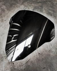 Gambar visor NEW XMAX V1 ROUND SHAVED GEBA ORIGINAL solid black dari geba hobbies undefined 1 Tokopedia
