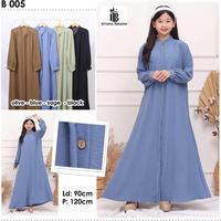Gambar Gamis Greysia Kids Gamis Anak Tanggung Gamis Anak Perempuan Baju - Black, All Size dari Febshop27 undefined 1 Tokopedia