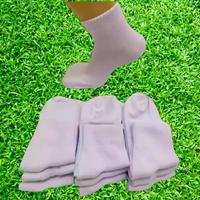 Gambar Kaos kaki sekolah pendek hitam putih / kaos kaki pria wanita Dewasa - Hitam putih dari REIFA STORE undefined 4 Tokopedia