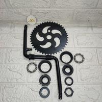 Gambar Crank 44T Sepeda BMX 20 Full Set Gir Tengah As Langsung BB Besar dari LilsunshineshopBikePart undefined 1 Tokopedia