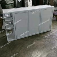 Gambar CUSTOM LEMARI DAPUR GANTUNG FULL ALUMINIUM/LEMARI DAPUR ANTI RAYAP. - 120x35x80 dari MCW furniture undefined 4 Tokopedia