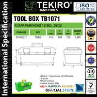 Gambar Tempat Kunci Mekanik 41x20x22 cm - Tool Box Type 0205 Plastik TEKIRO dari myHIU Official Store undefined 3 Tokopedia