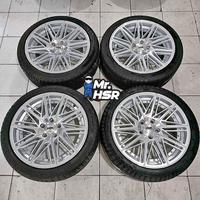 Gambar velg mobil bekas hsr balige ring 18x8 pcd 5x114 + ban 225 40 R18 dari tokobanvelgmobilwrv undefined 1 Tokopedia