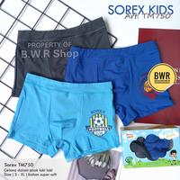 Gambar [ 6pc ] Boxer Sorex Boys TM 750 | Celana Dalam Anak Laki Laki Random - L, 6pc dari Bwr Mart Grosir undefined 1 Tokopedia
