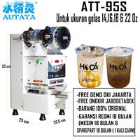 Gambar sealer/mesin pengepres minuman AUTATA ATT-95S WHITE PANDA - Packing Kayu dari horekamall undefined 4 Tokopedia