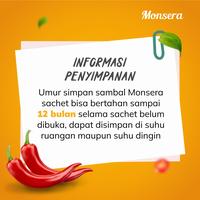 Gambar Beli 2 Gratis 1 Sambal Sambel Sachet Monsera dari monserafood2 undefined 3 Tokopedia
