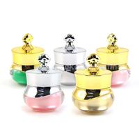 Gambar Pot dome 5 gram - pot kubah 5G - pot akrilik-pot kosmetik eksklusif - PINK TUTUP GOLD dari Inneke Gudang Laptop Murah undefined 1 Tokopedia