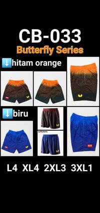Gambar Celana Olahraga Tenis Meja/Bulutangkis Butterfly Grade Ori Import B857 - Hitam dari DJ7 SPORT undefined 1 Tokopedia