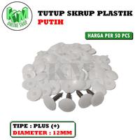 Gambar Tutup Skrup Plastik Model Plus - Dop Screw Cap Cover Penutup Sekrup - Hitam dari KM Onlinshop undefined 4 Tokopedia