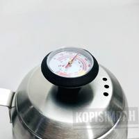Gambar Teko Leher Angsa 1000 ml Gooseneck Kettle Stainless dengan Termometer - Tanpa Termo dari Kopi Simbah Coffee Tools undefined 4 Tokopedia