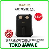 Gambar AIR FRYER RAVELLE Alat Menggoreng Tanpa Minyak- isi 3,3 Liter - Putih dari TOKO JAWA ELECTRIK undefined 1 Tokopedia